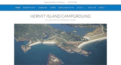 Desktop Screenshot of hermitisland.com