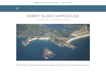 Tablet Screenshot of hermitisland.com